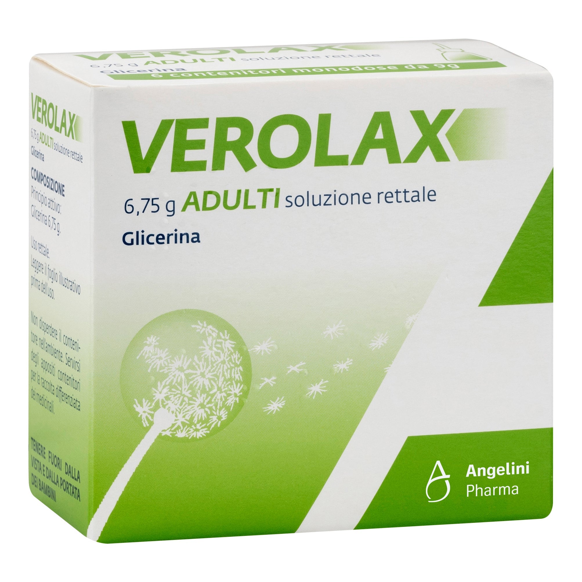 VEROLAX*AD 6 contenitori monodose 6,75 g soluz rett