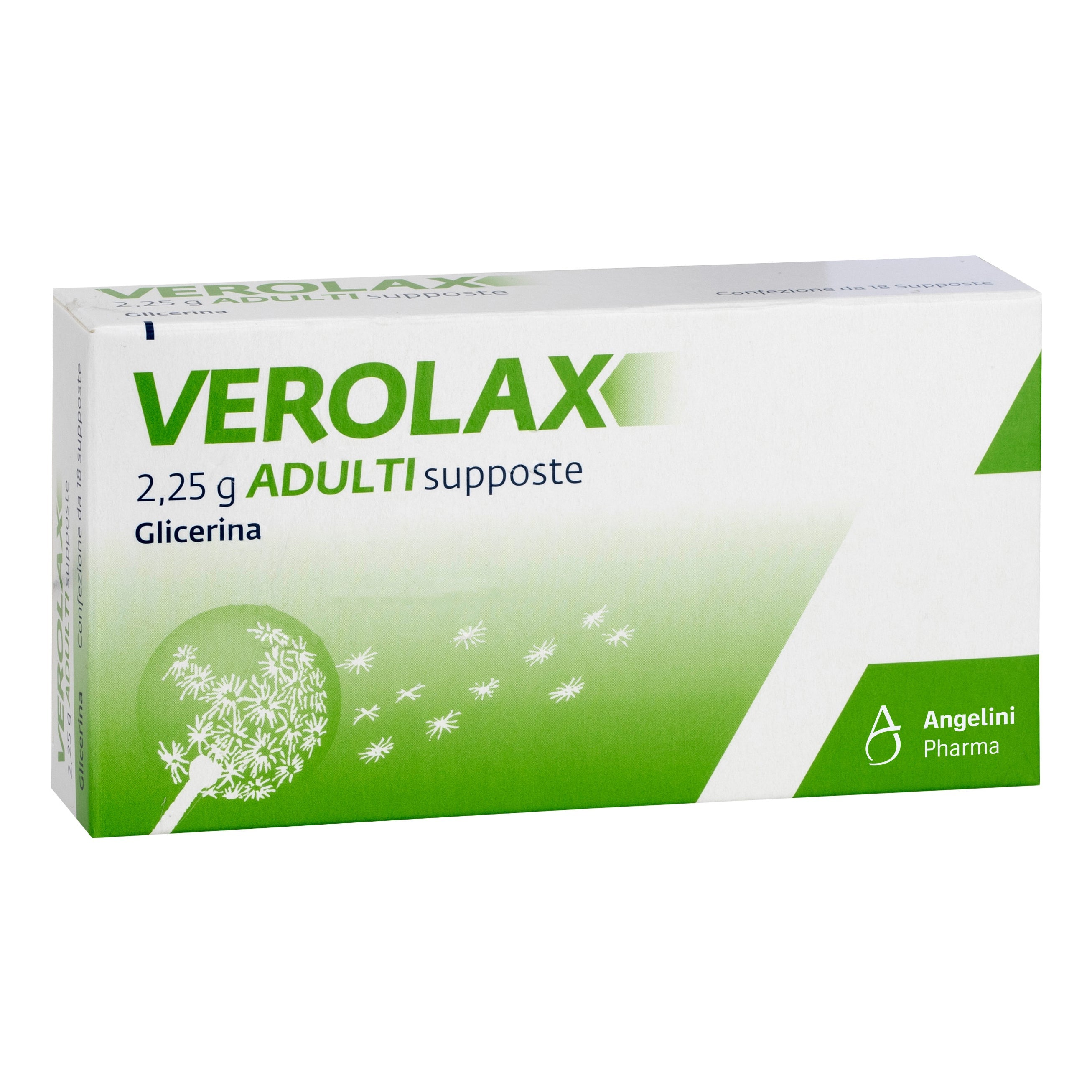 VEROLAX*AD 18 supp 2,25 g