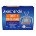 BRONCHENOLO SEDATIVO E FLUIDIFICANTE*20 pastiglie 7,5 mg + 55 mg menta