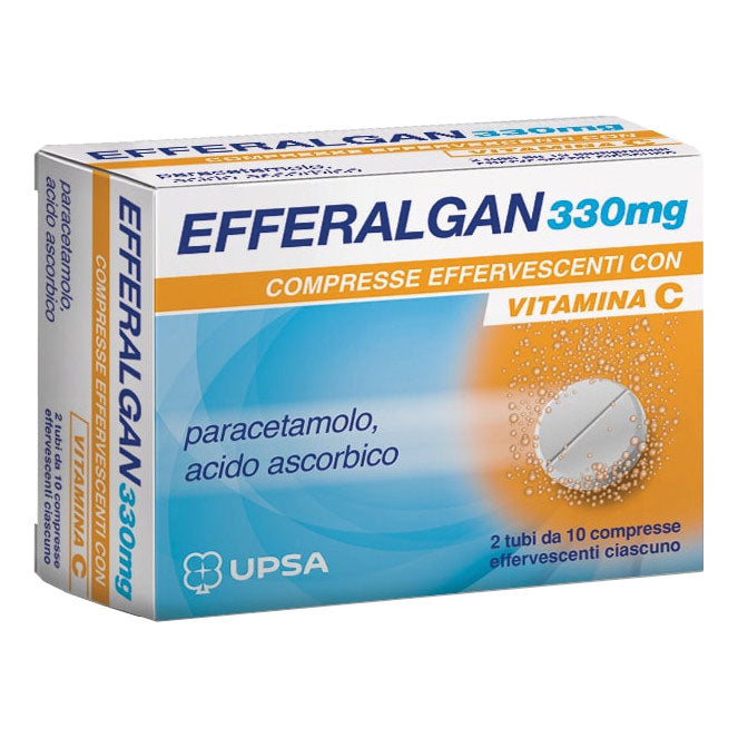 EFFERALGAN*20 cpr eff 330 mg + 200 mg