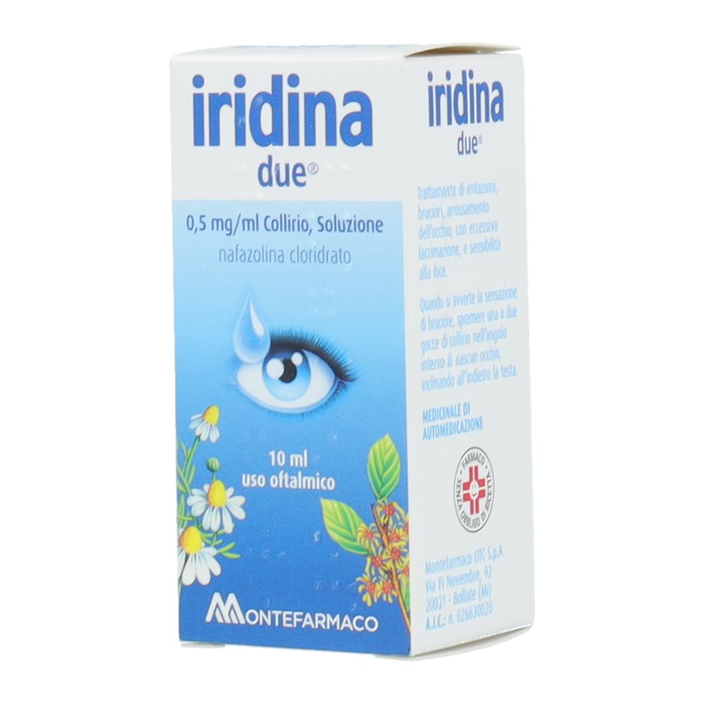 IRIDINA DUE*collirio 10 ml 0,5 mg/ml