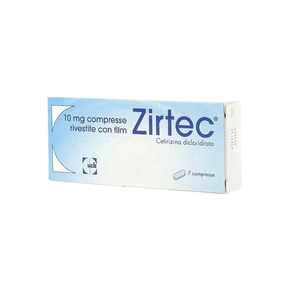 ZIRTEC*7 cpr riv div 10 mg