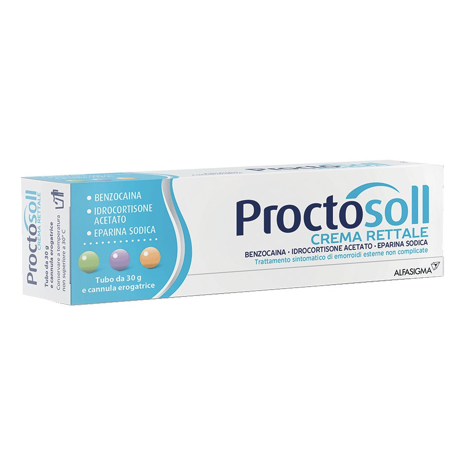 PROCTOSOLL*crema rett 30 g OTC