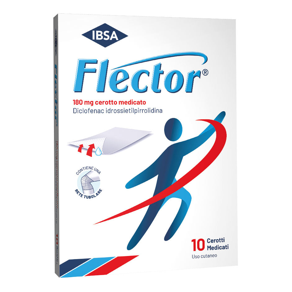 FLECTOR*10 cerotti medicati 180 mg