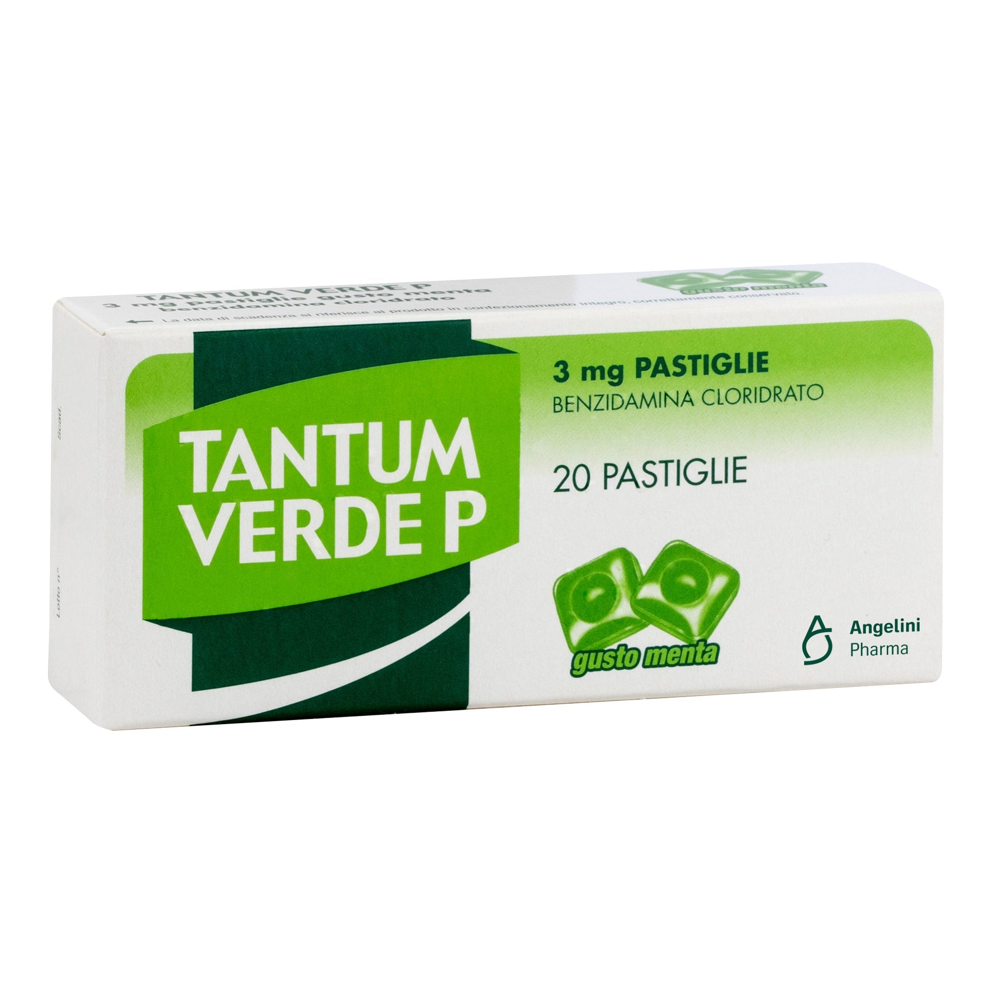 TANTUM VERDE P*20 pastiglie 3 mg menta