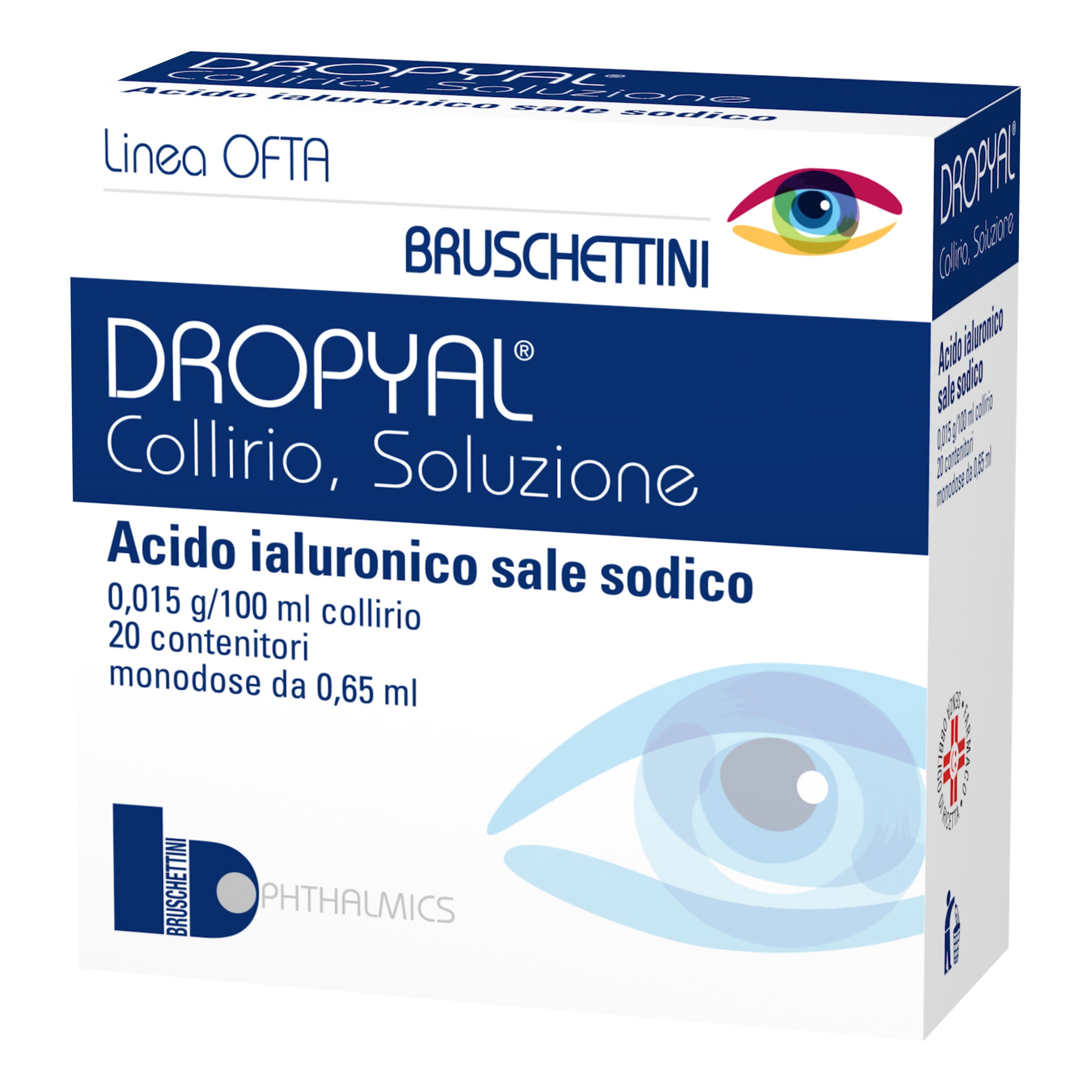 DROPYAL*20 monodosi collirio 0,65 ml 0,015 g/100 ml