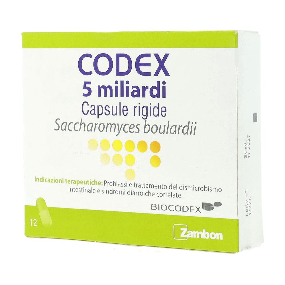 CODEX*12 cps 5 mld 250 mg