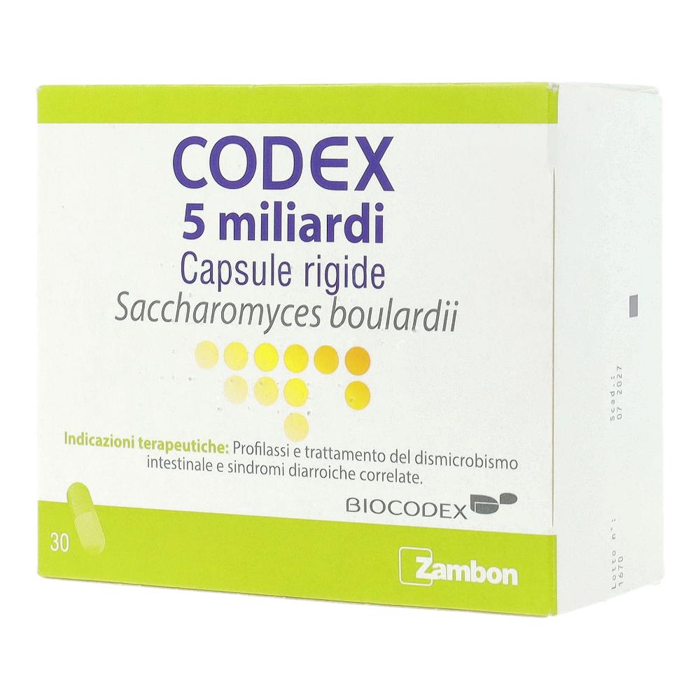 CODEX*30 cps 5 mld 250 mg