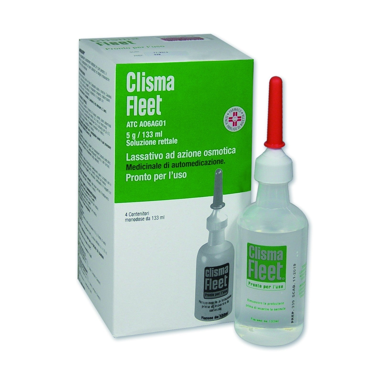 CLISMA FLEET PRONTO USO*4 flaconi soluz rettale 133 ml