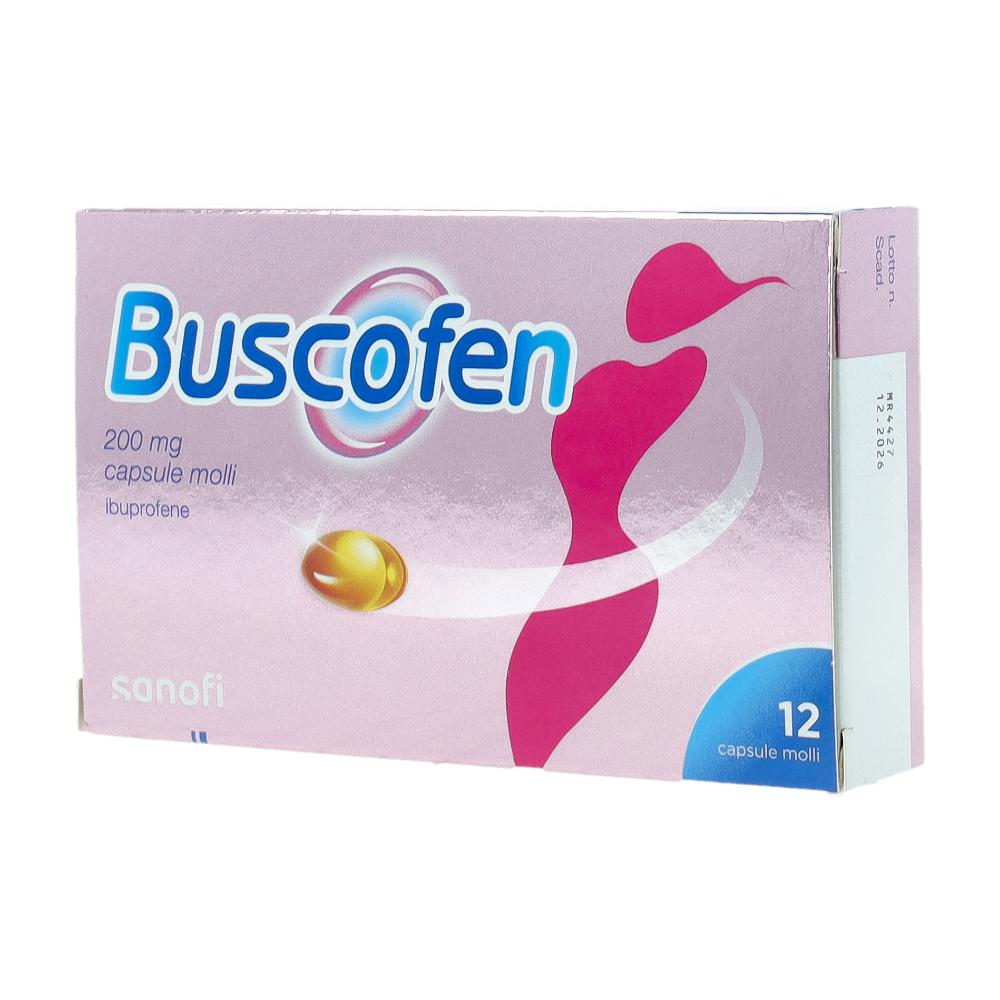 BUSCOFEN*12 cps molli 200 mg