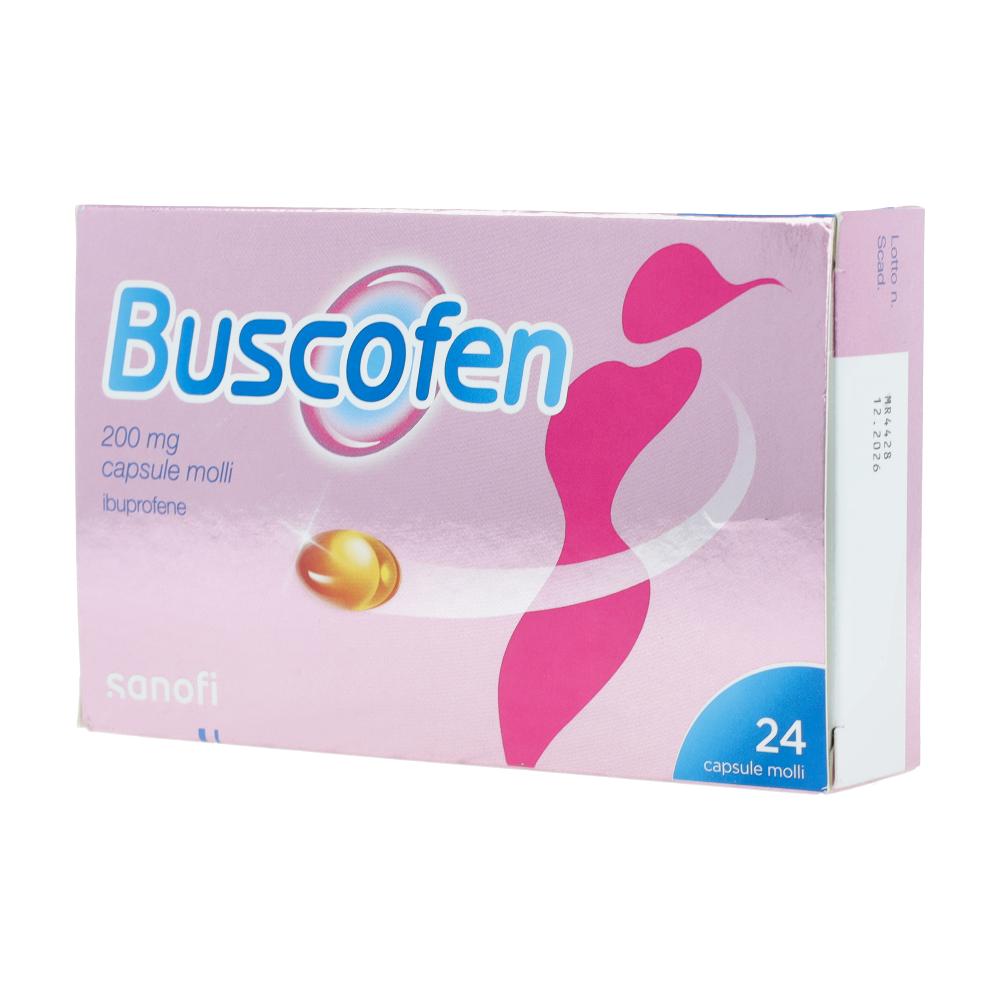 BUSCOFEN*24 cps molli 200 mg