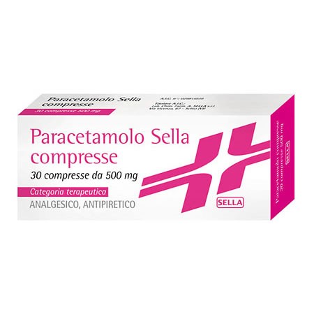 PARACETAMOLO (SELLA)*30 cpr 500 mg