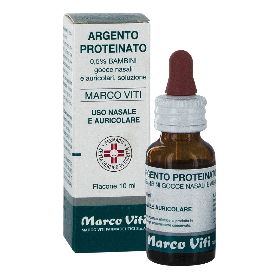 ARGENTO PROTEINATO (MARCO VITI)*BB gtt orl 10 ml 0,5%