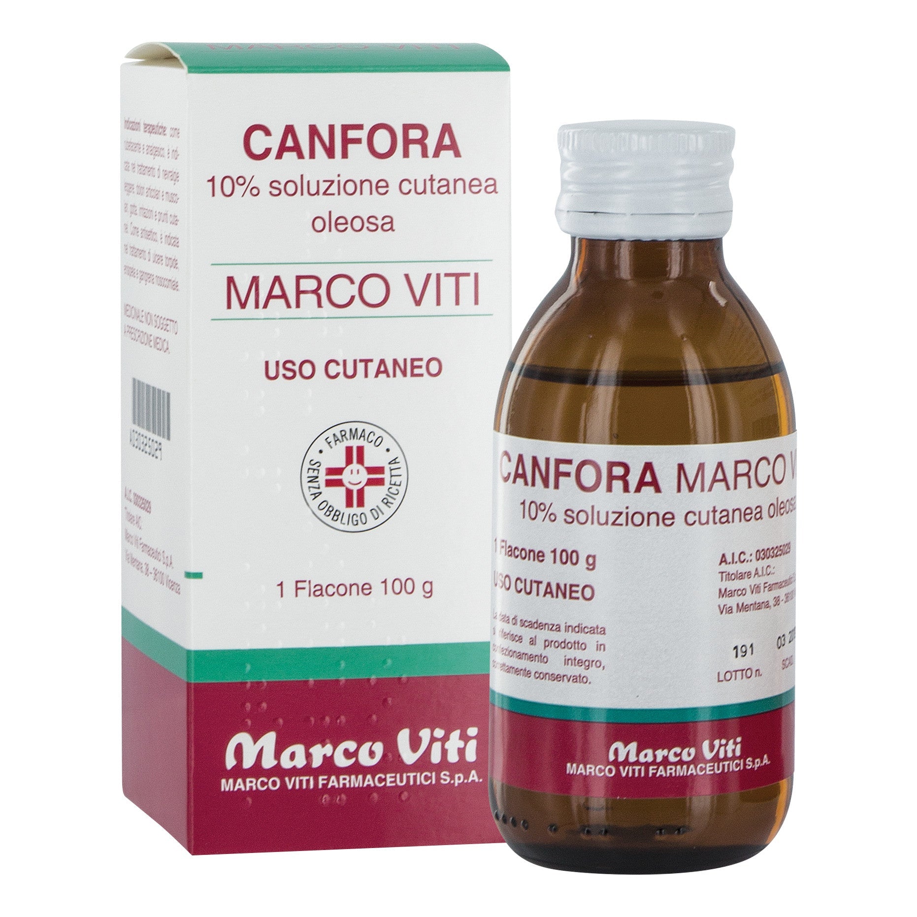 CANFORA (MARCO VITI)*soluz cutanea oleosa 100 ml 10%