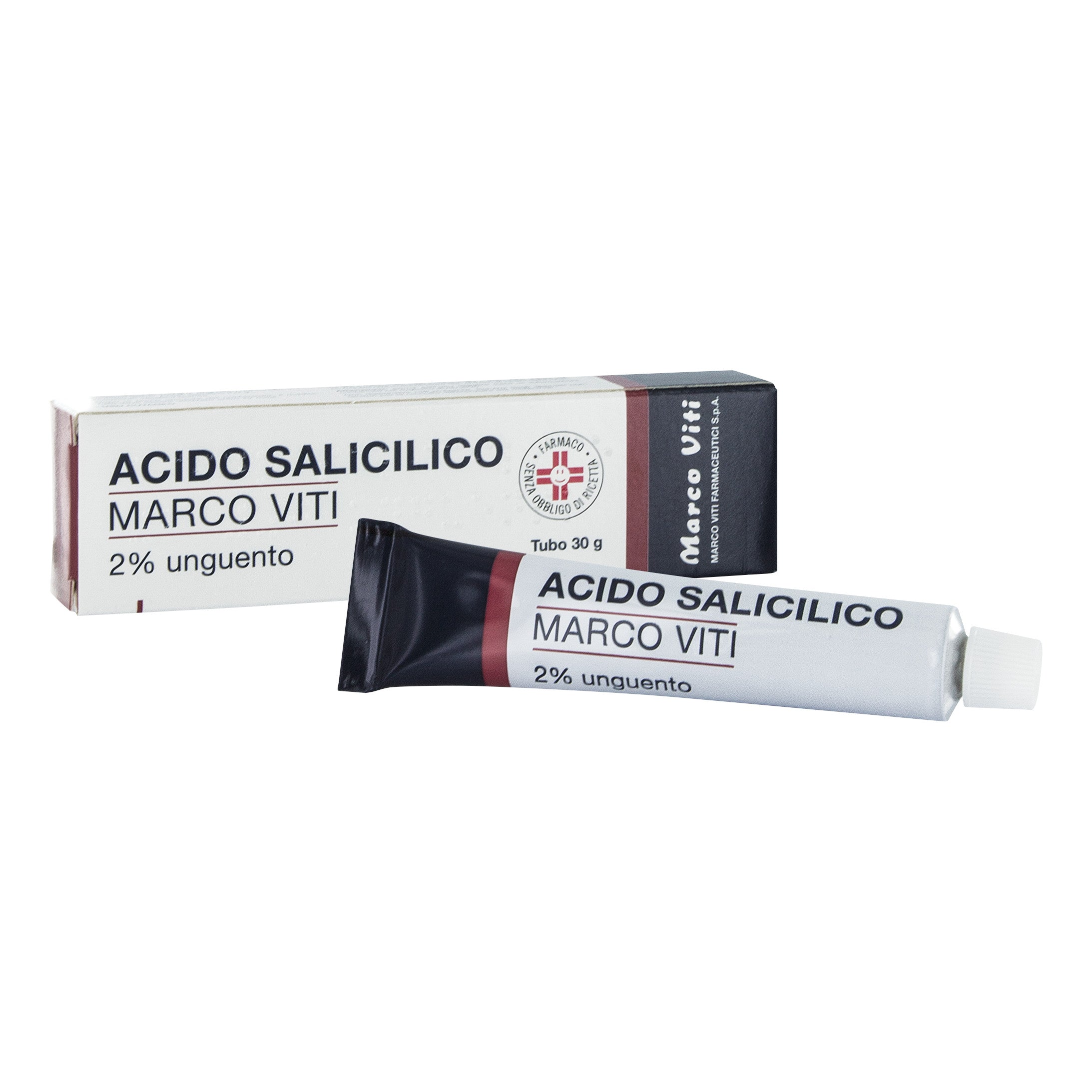 ACIDO SALICILICO (MARCO VITI)*ung derm 30 g 2%