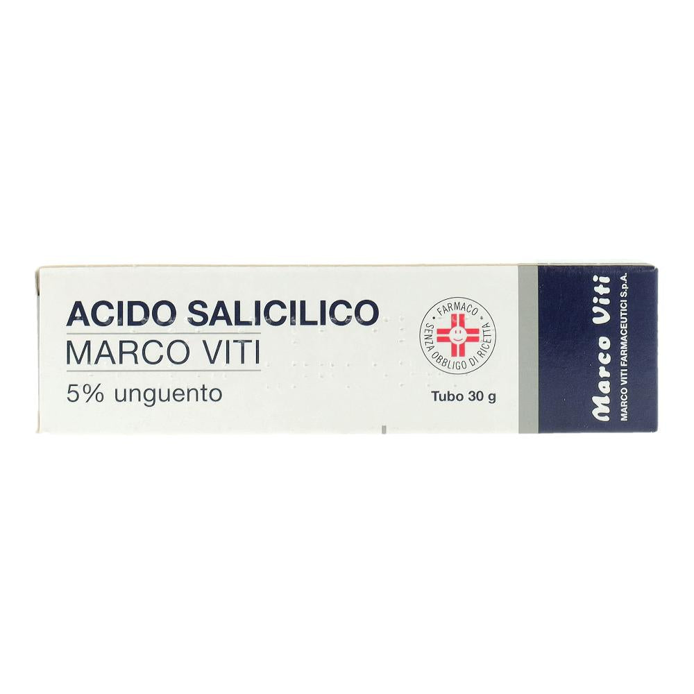 ACIDO SALICILICO (MARCO VITI)*ung derm 30 g 5%