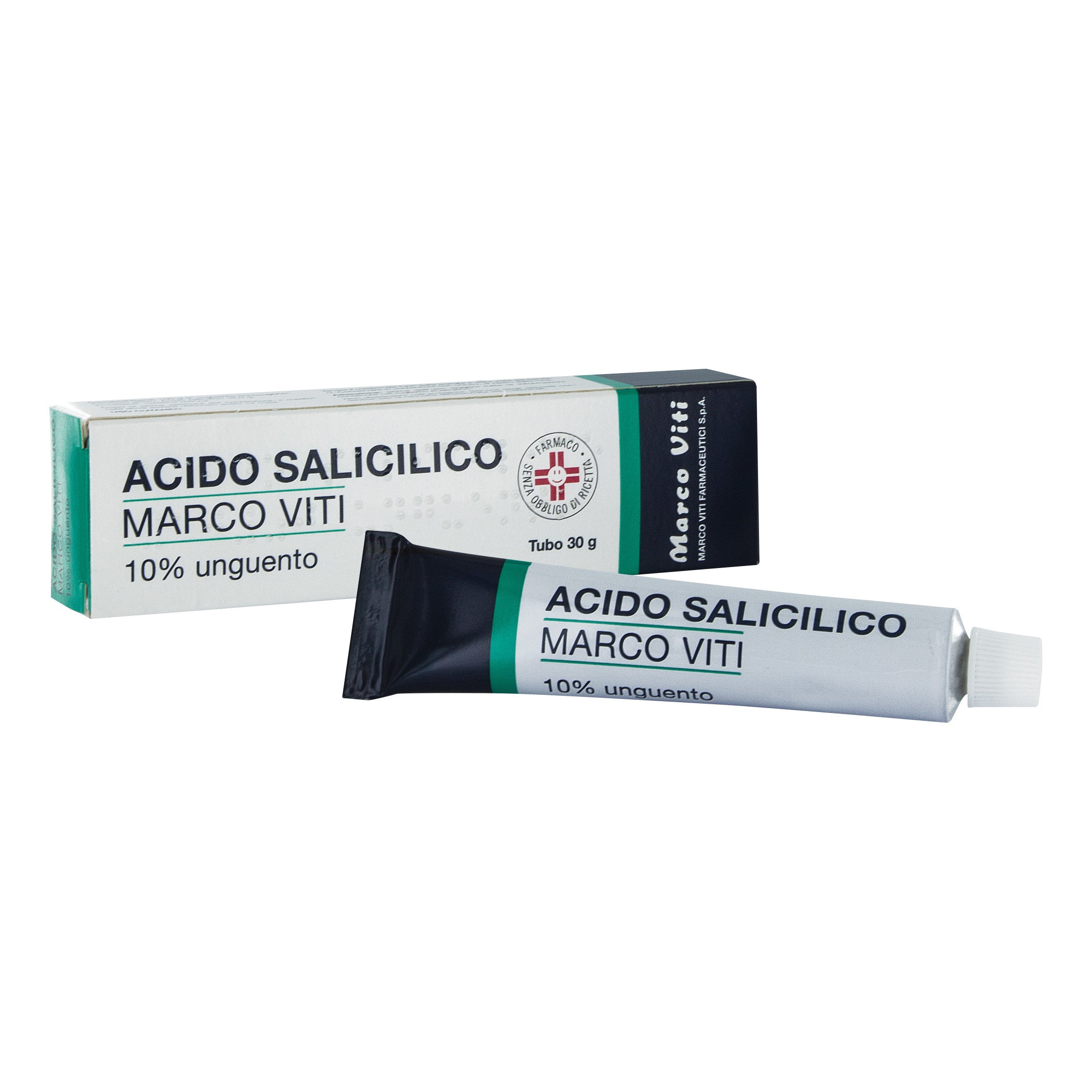 ACIDO SALICILICO (MARCO VITI)*ung derm 30 g 10%