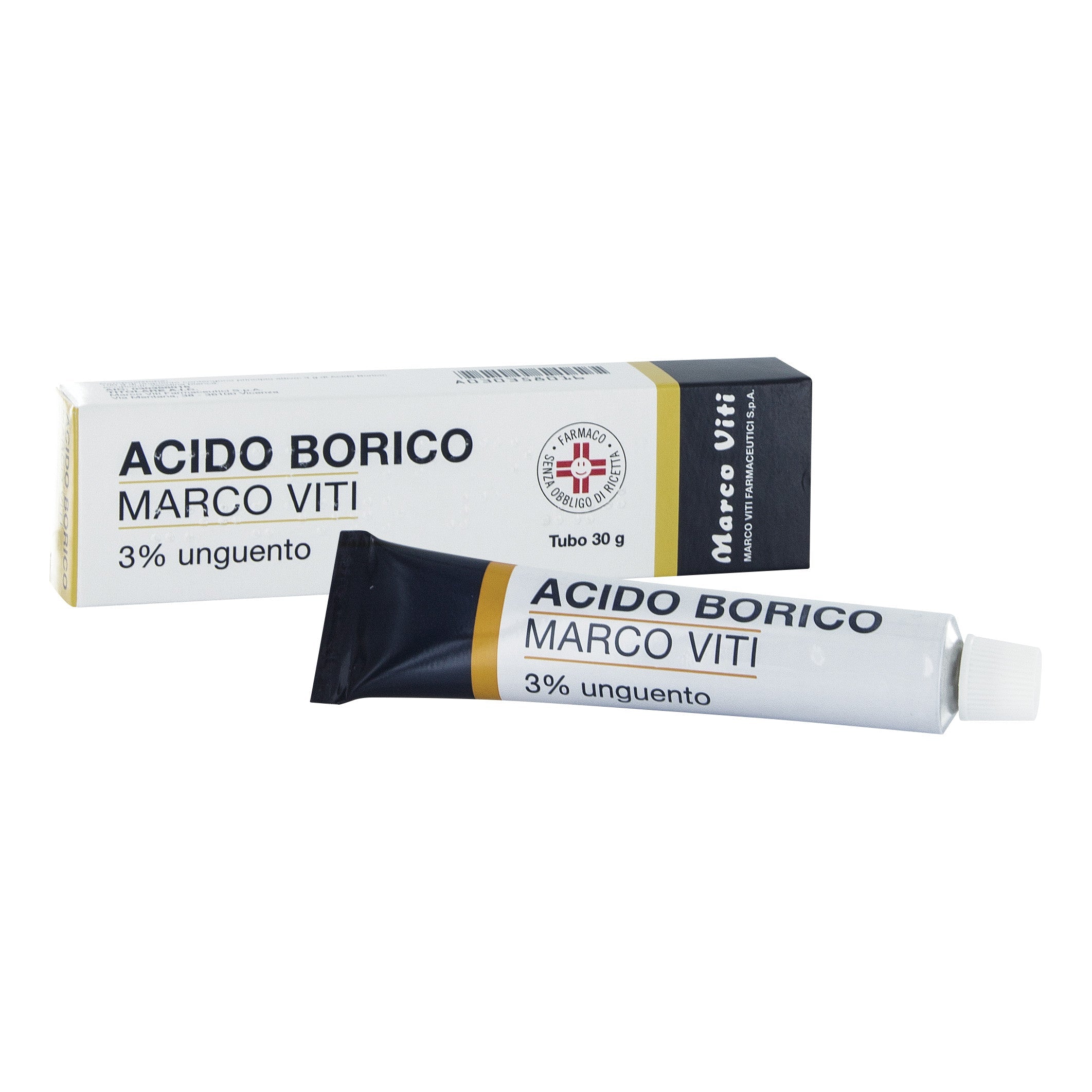 ACIDO BORICO (MARCO VITI)*ung derm 30 g 3%