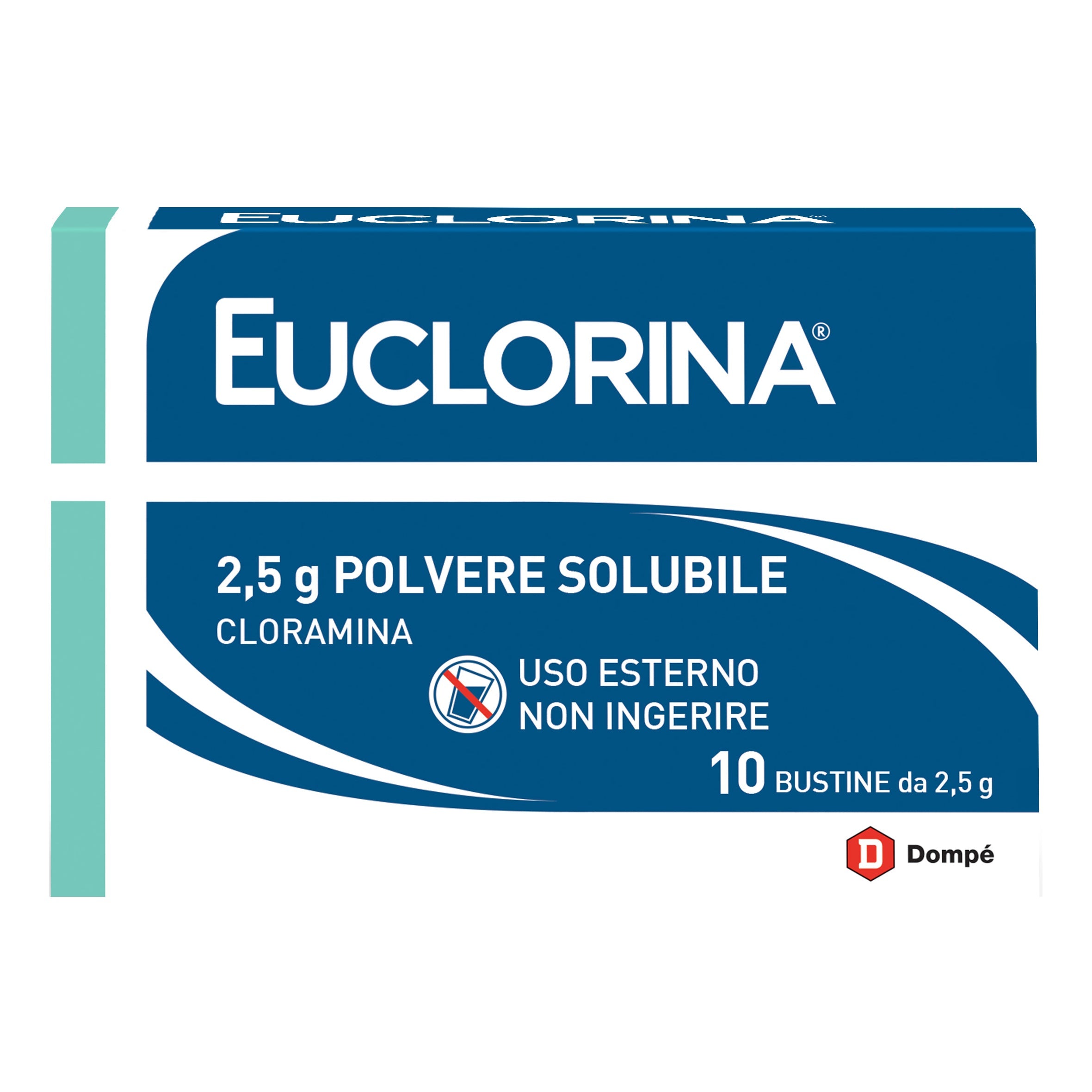 EUCLORINA*10 bust polv u.e. 2,5 g