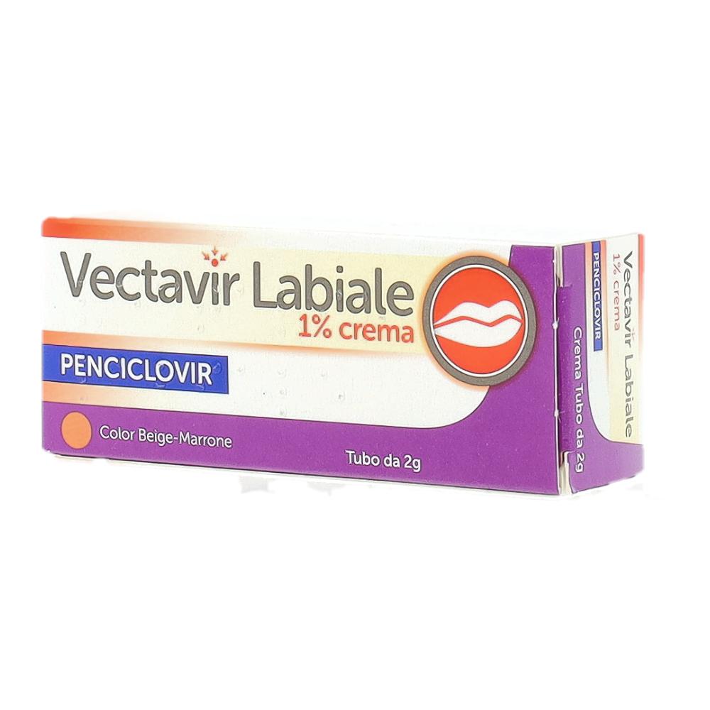 VECTAVIR LABIALE*crema derm 2 g 1%