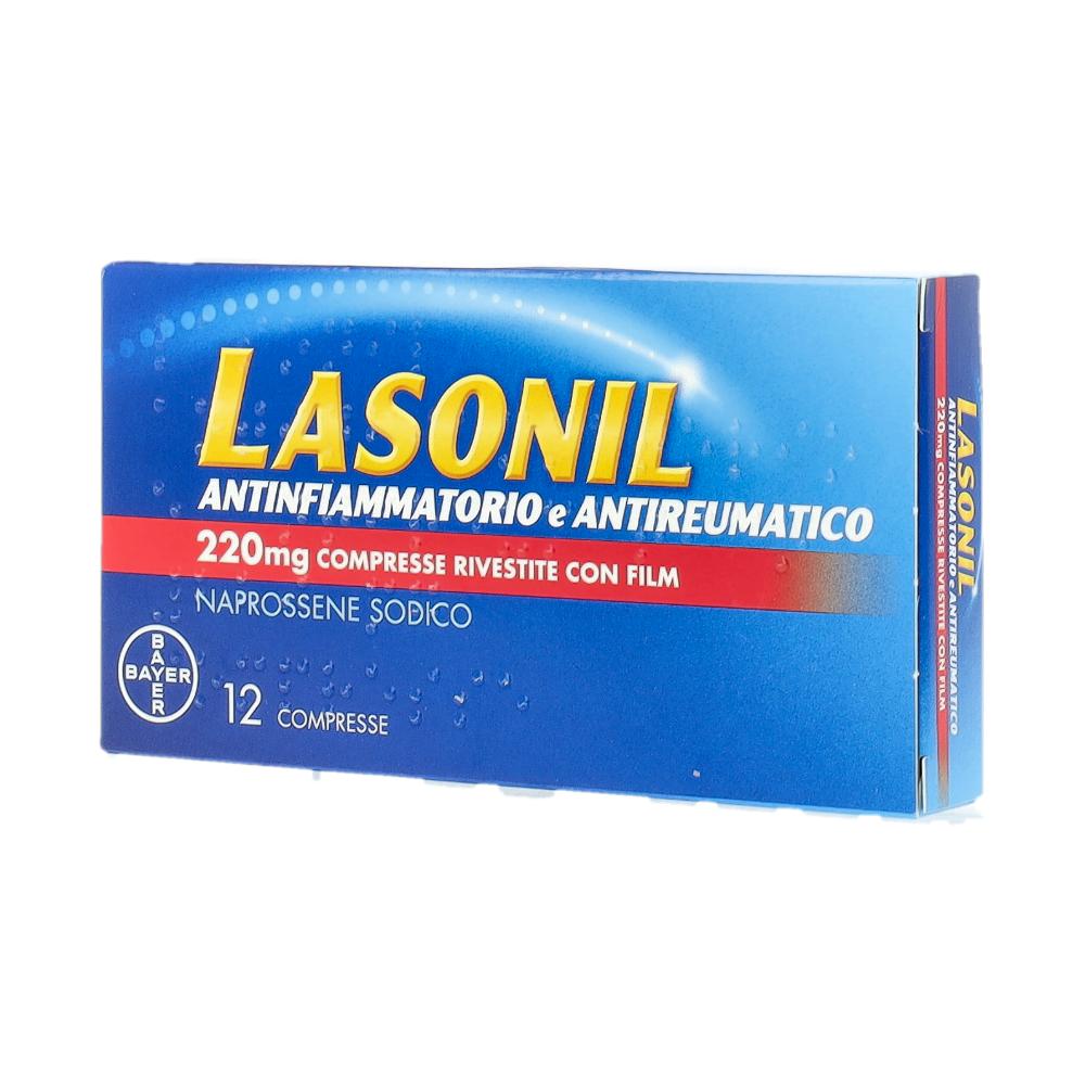 LASONIL ANTINFIAMMATORIO E ANTIREUMATICO*12 cpr riv 220 mg