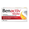 BENACTIV GOLA*16 pastiglie 8,75 mg limone miele