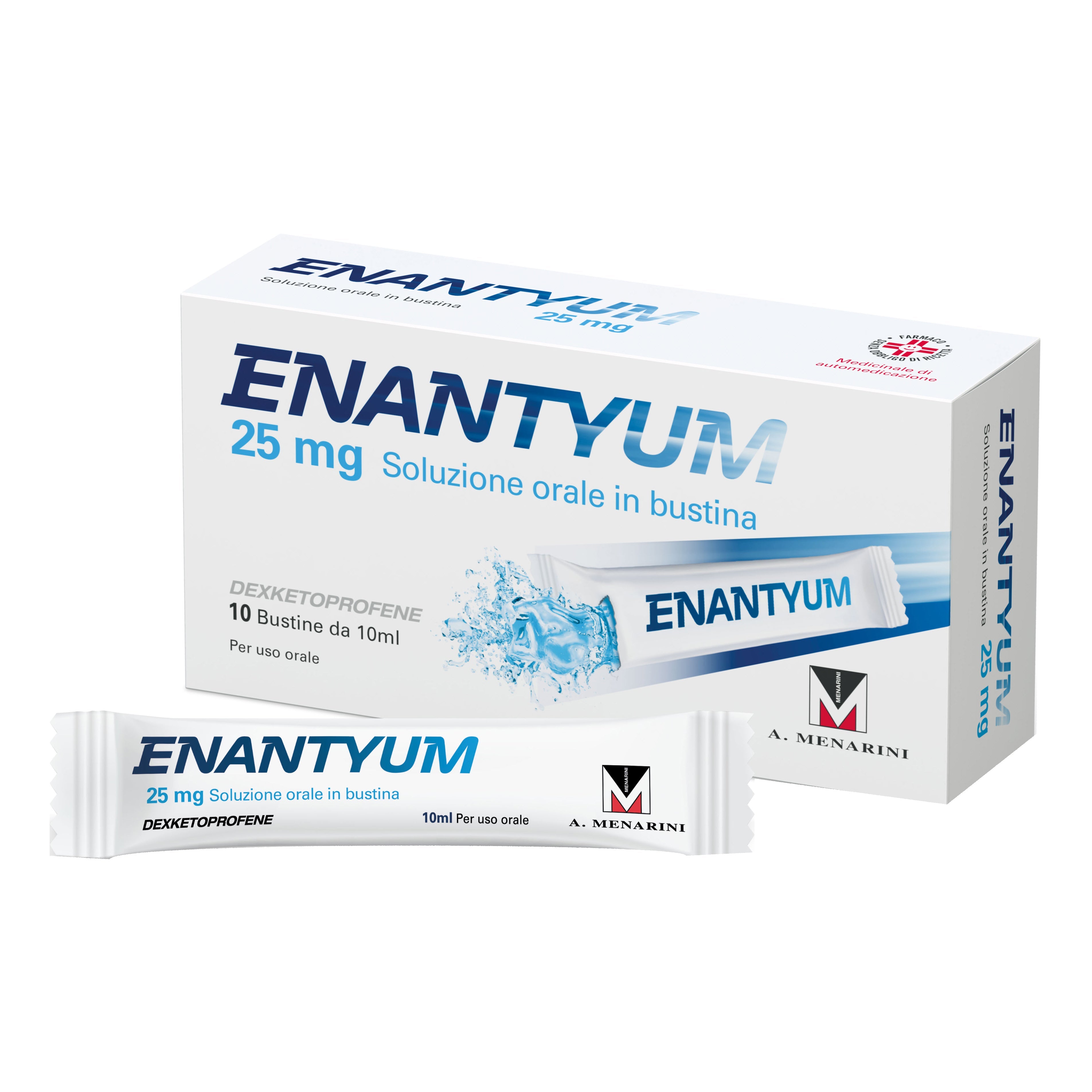 ENANTYUM*orale soluz 10 bust monod 25 mg 10 ml