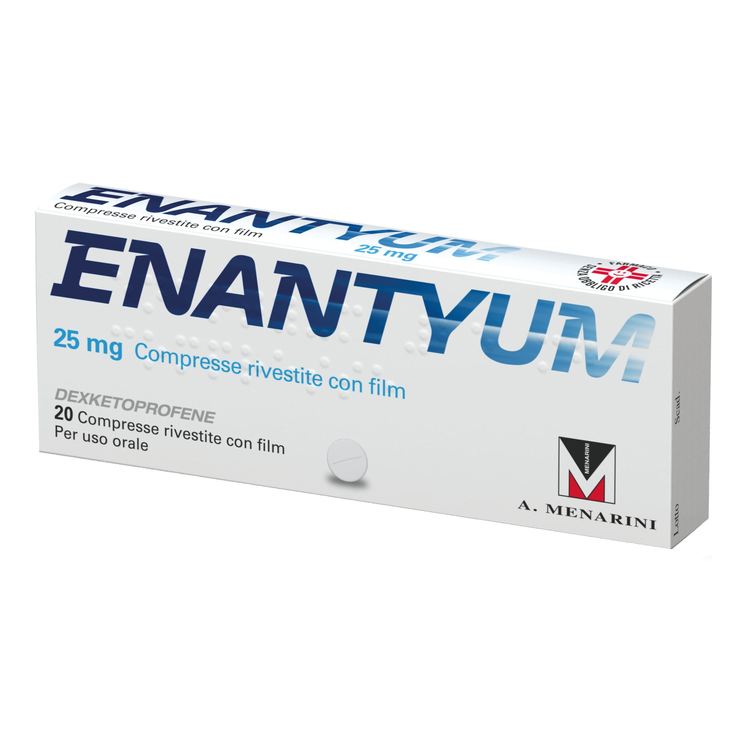 ENANTYUM*20 cpr riv 25 mg