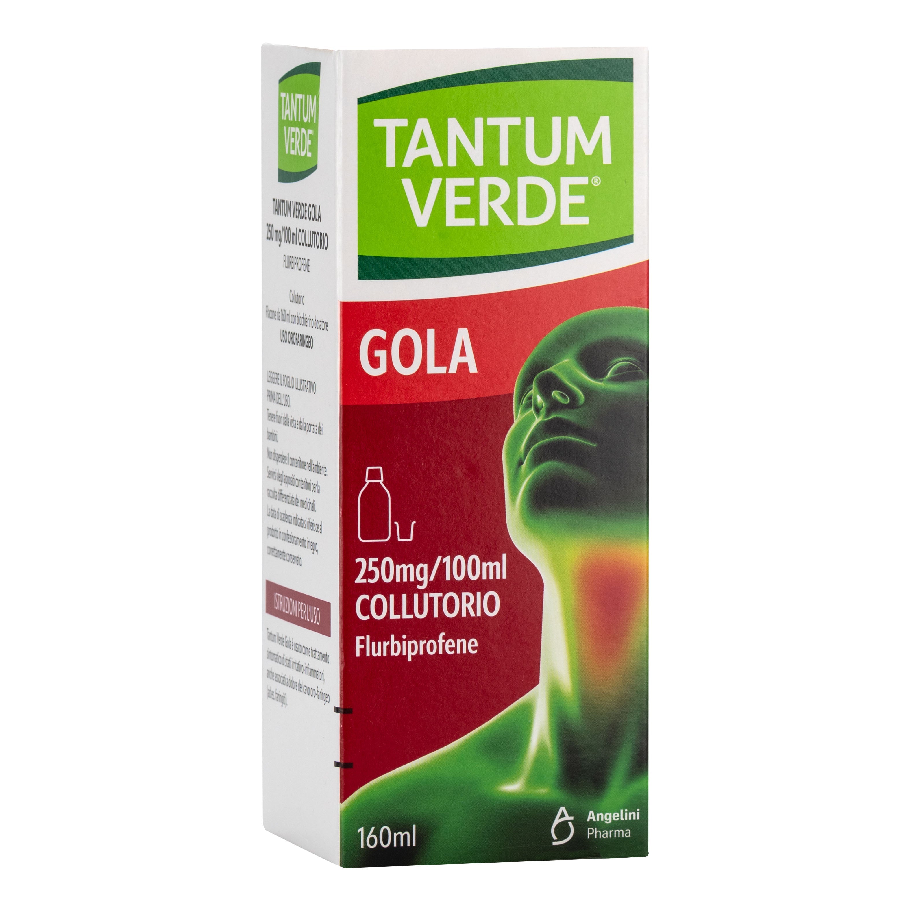 TANTUM VERDE GOLA*collutorio 160 ml 250 mg/100 ml