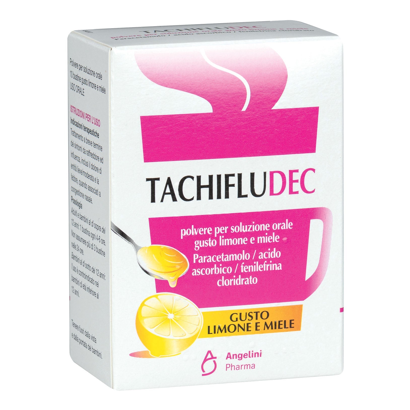TACHIFLUDEC*orale polv 10 bust limone/miele