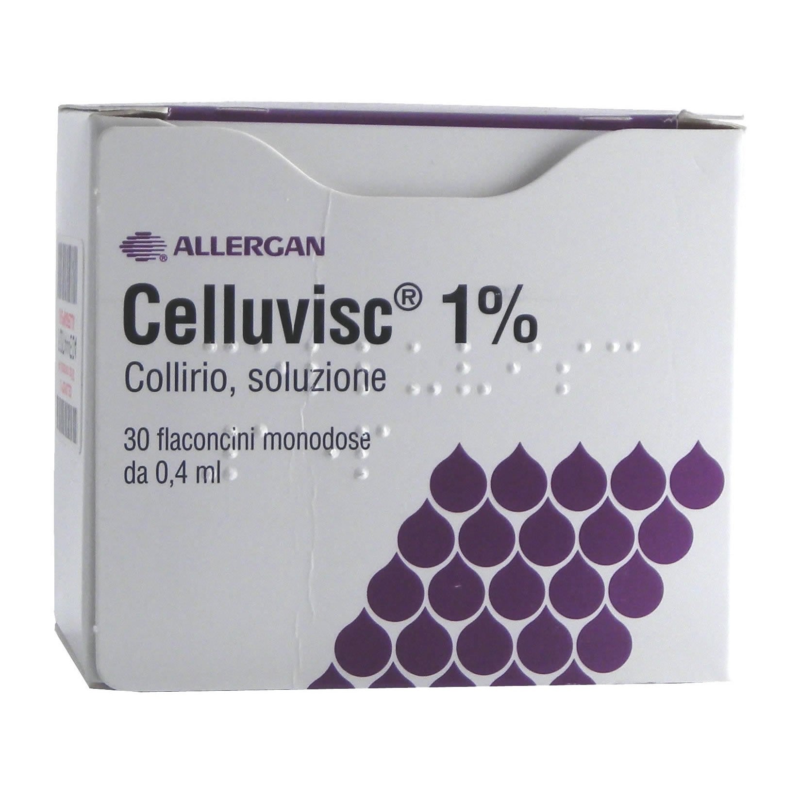 CELLUVISC*30 monod collirio 0,4 ml 10 mg/ml