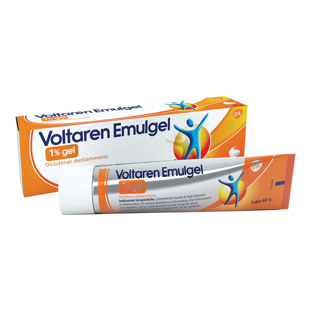 VOLTAREN EMULGEL*gel derm 60 g 1%