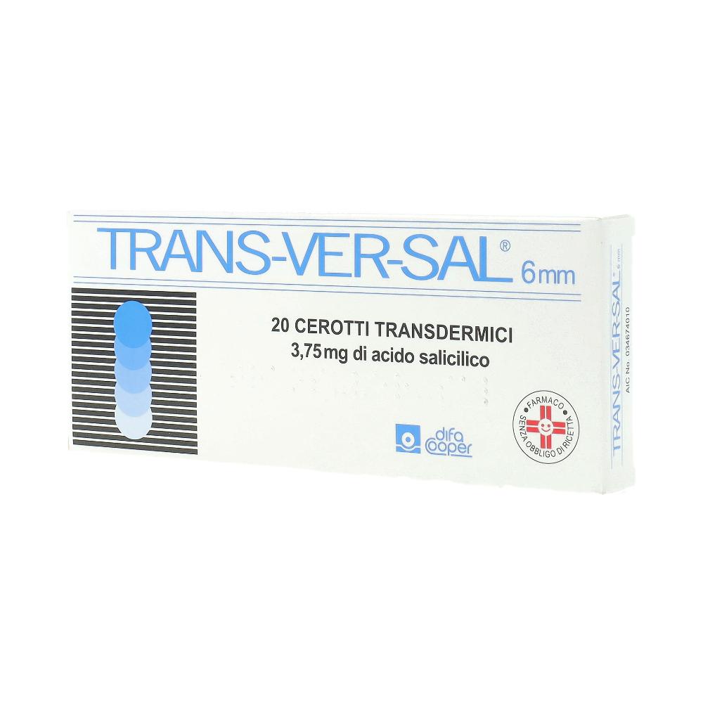 TRANSVERSAL*20 cerotti 6 mm 3,75 mg