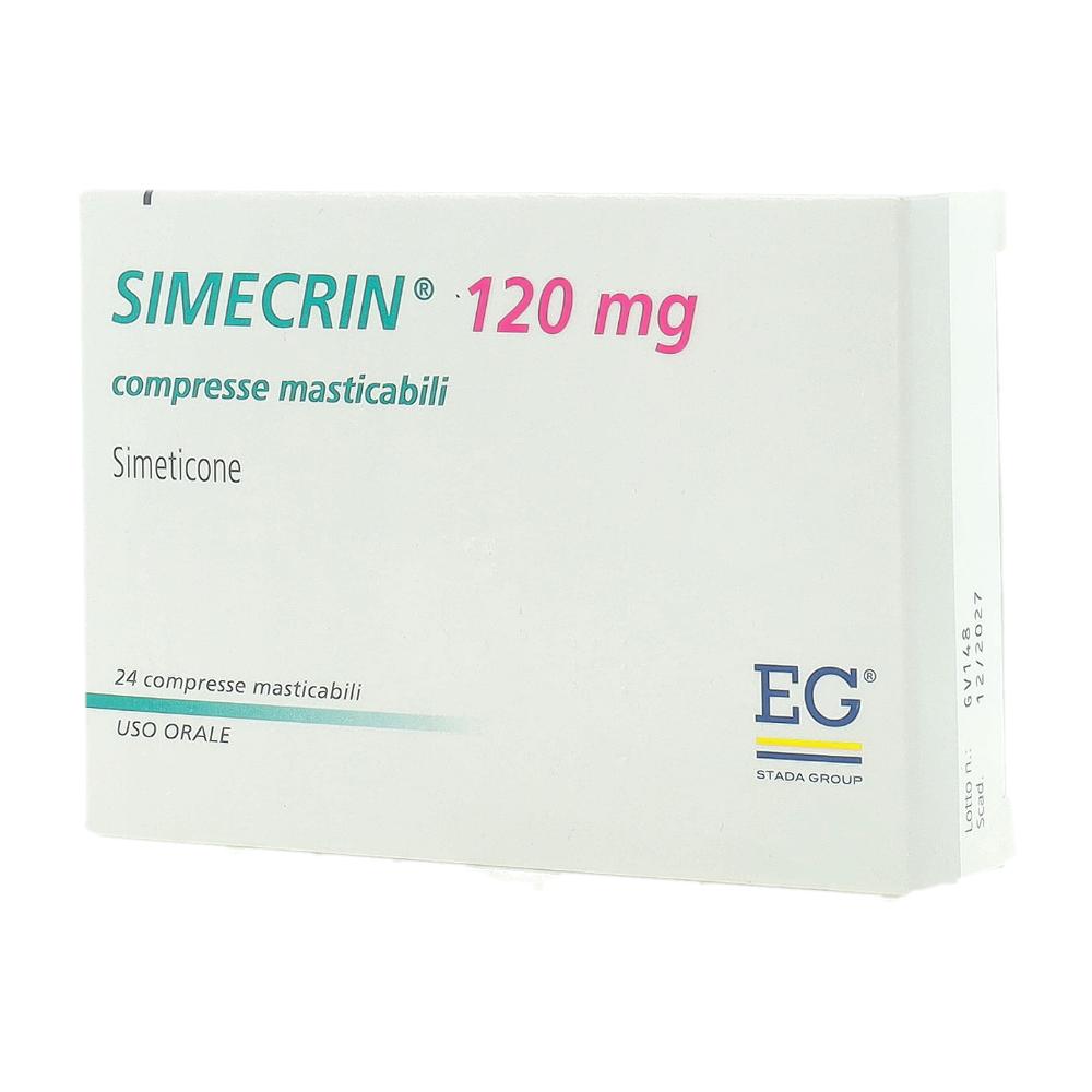SIMECRIN*24 cpr mast 120 mg