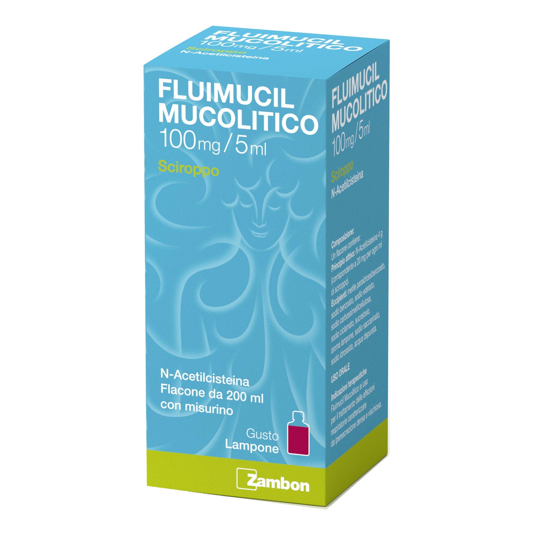 FLUIMUCIL MUCOLITICO*scir 200 ml 100 mg/5 ml