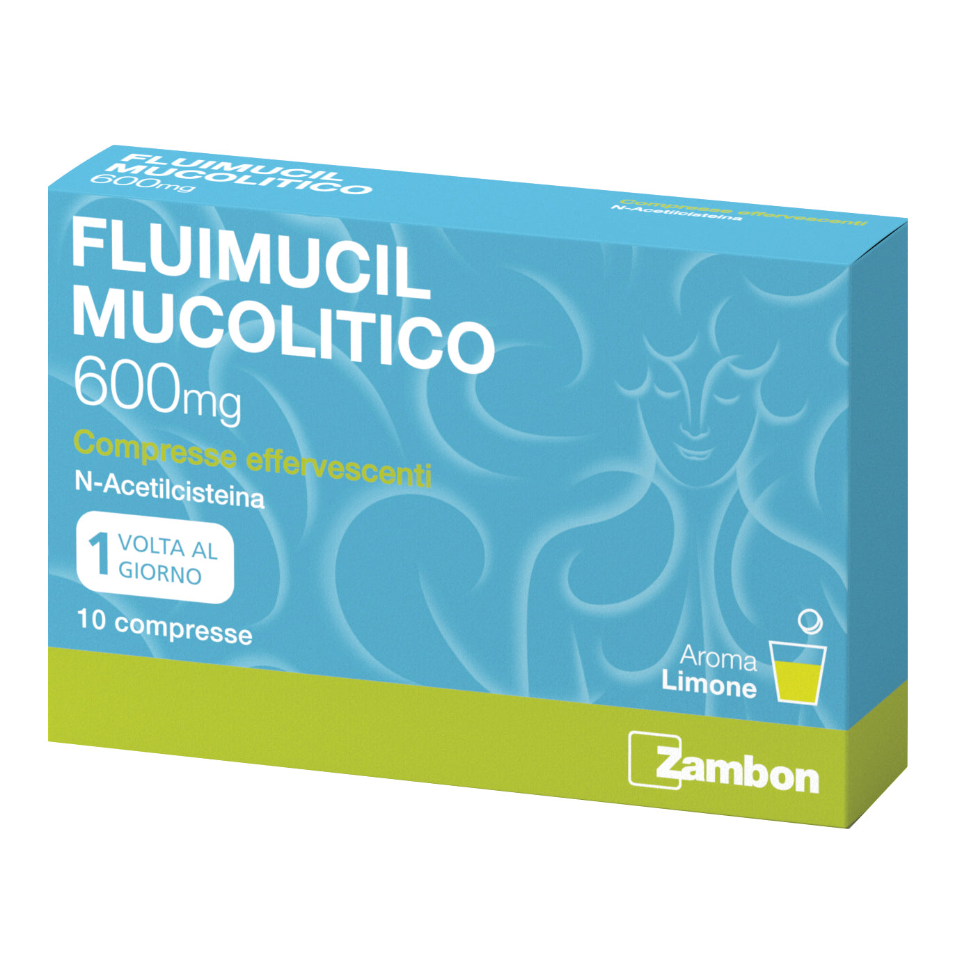FLUIMUCIL MUCOLITICO*10 cpr eff 600 mg