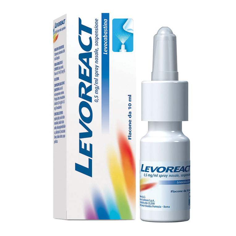 LEVOREACT*spray nasale 10 ml 0,5 mg/ml