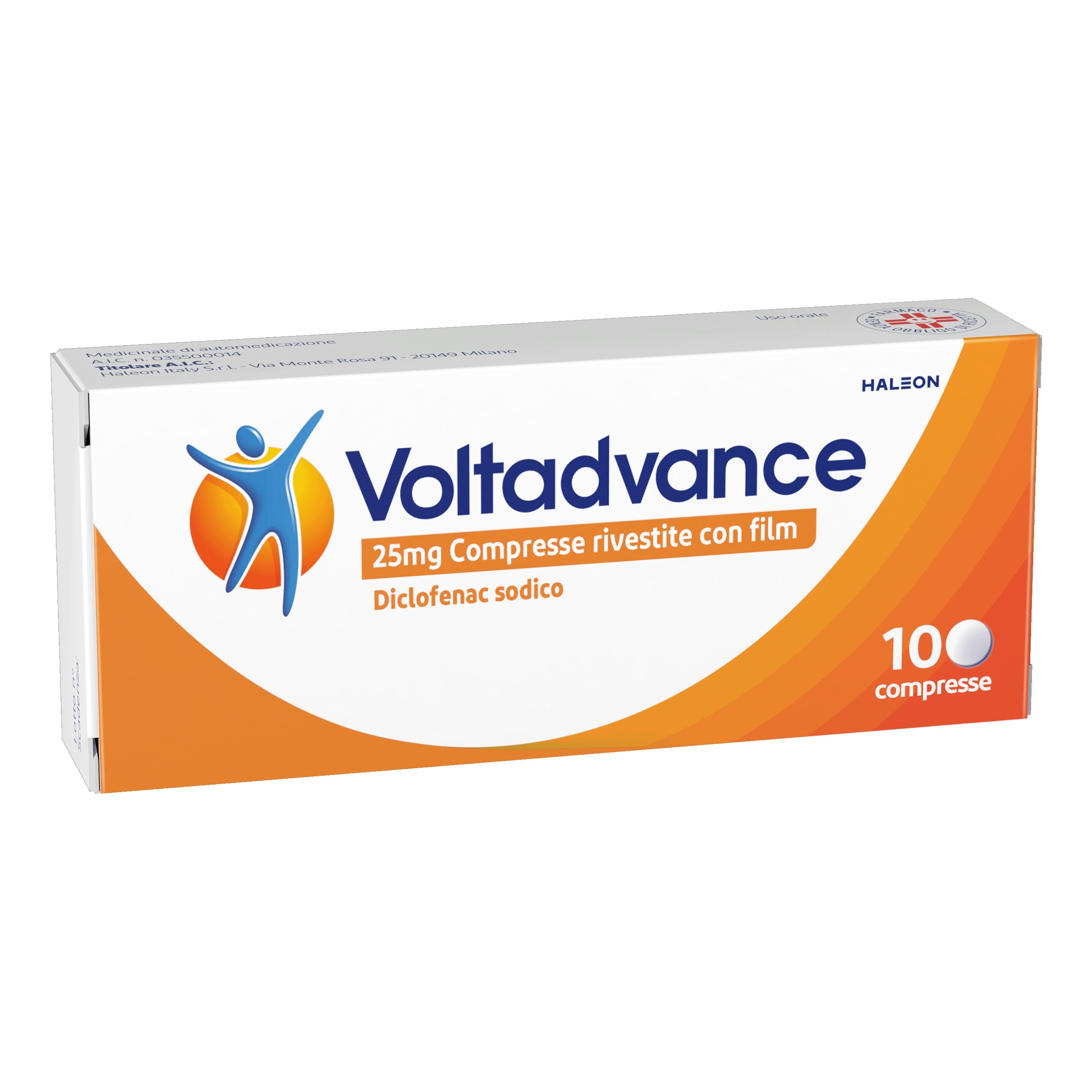 VOLTADVANCE*10 cpr riv 25 mg