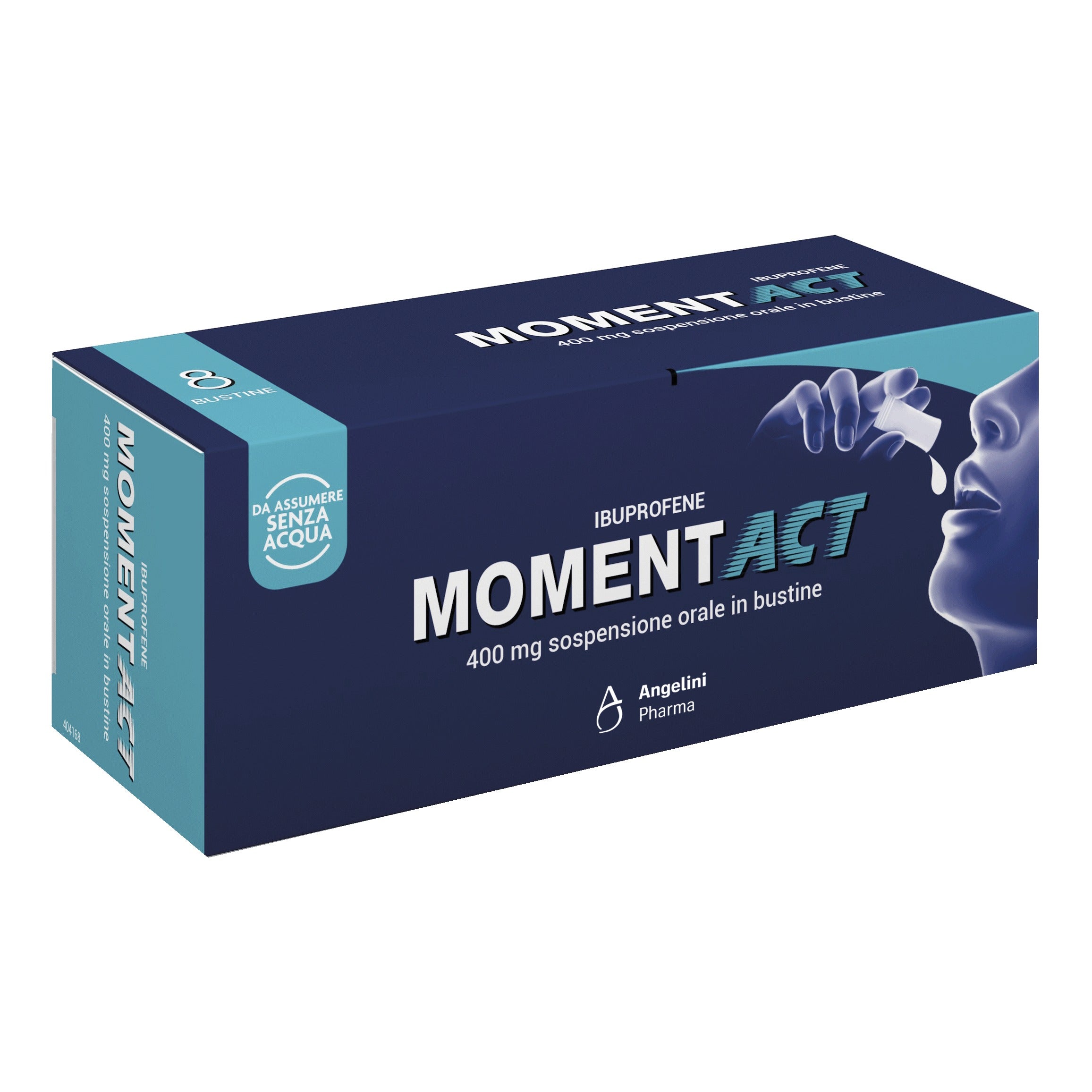 MOMENTACT*orale sosp 8 bust 400 mg