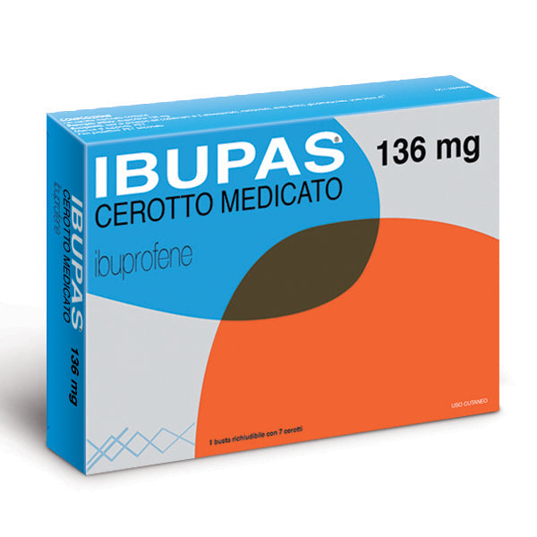 IBUPAS*7 cerotti med 136 mg