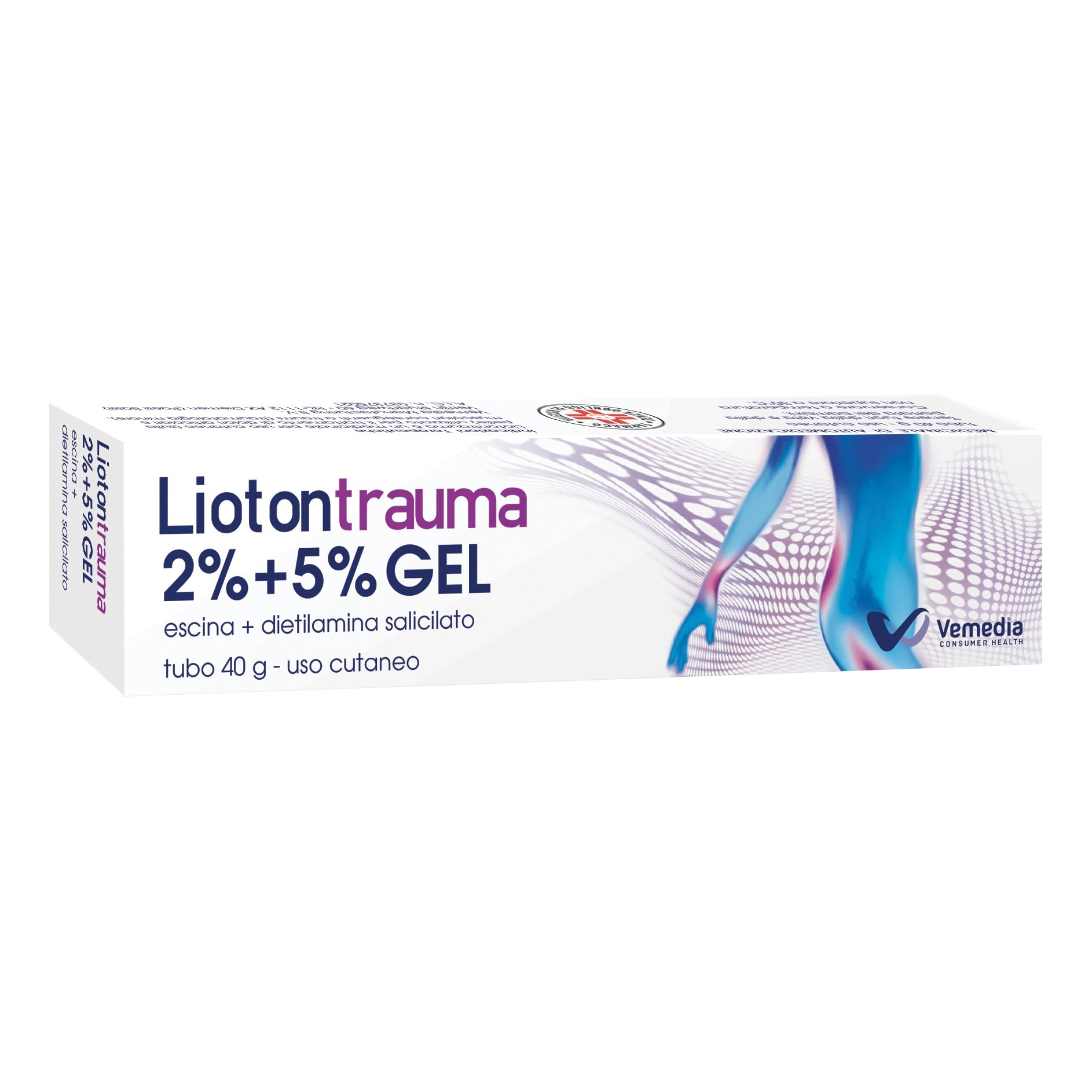 LIOTONTRAUMA*gel 40 g 2% + 5%