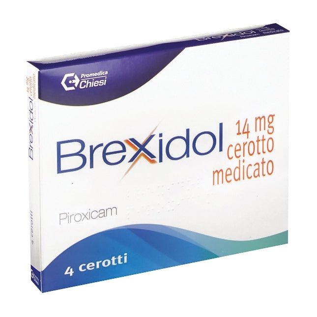 BREXIDOL UNIDIE*4 cerotti medicati 14 mg