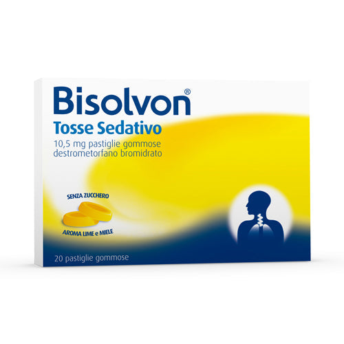 BISOLVON TOSSE SEDATIVO*20 pastiglie gommose 10,5 mg
