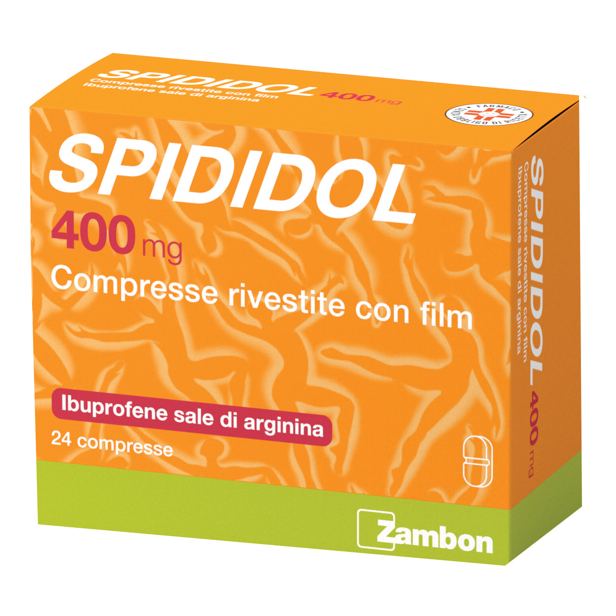 SPIDIDOL*24 cpr riv 400 mg