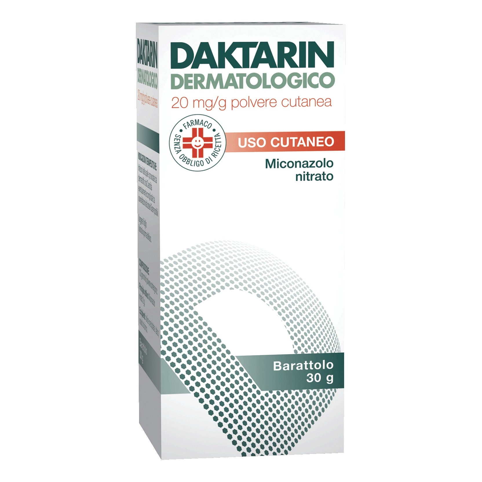 DAKTARIN*polv cutanea 30 g 20 mg/g