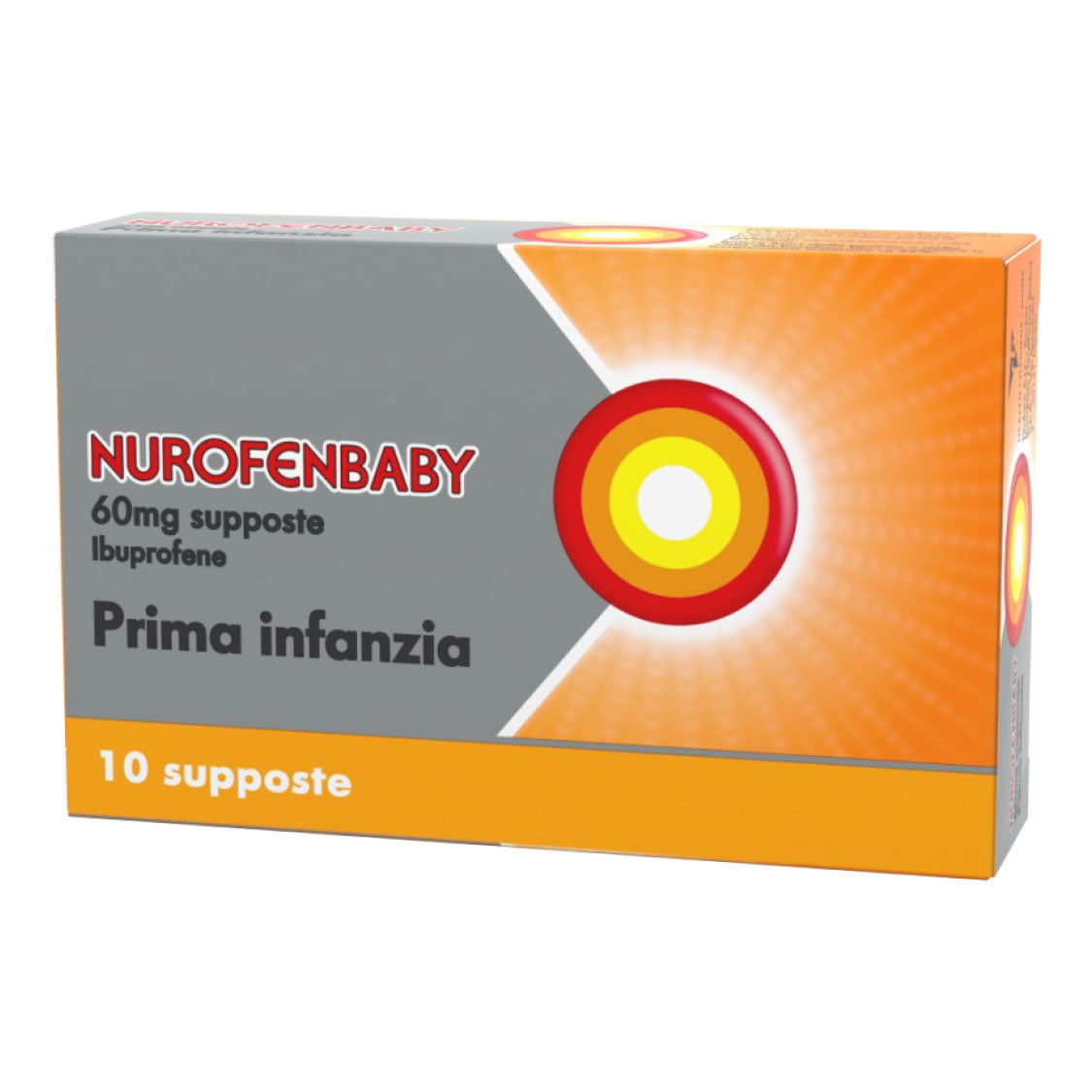 NUROFENBABY*10 supp 60 mg prima infanzia