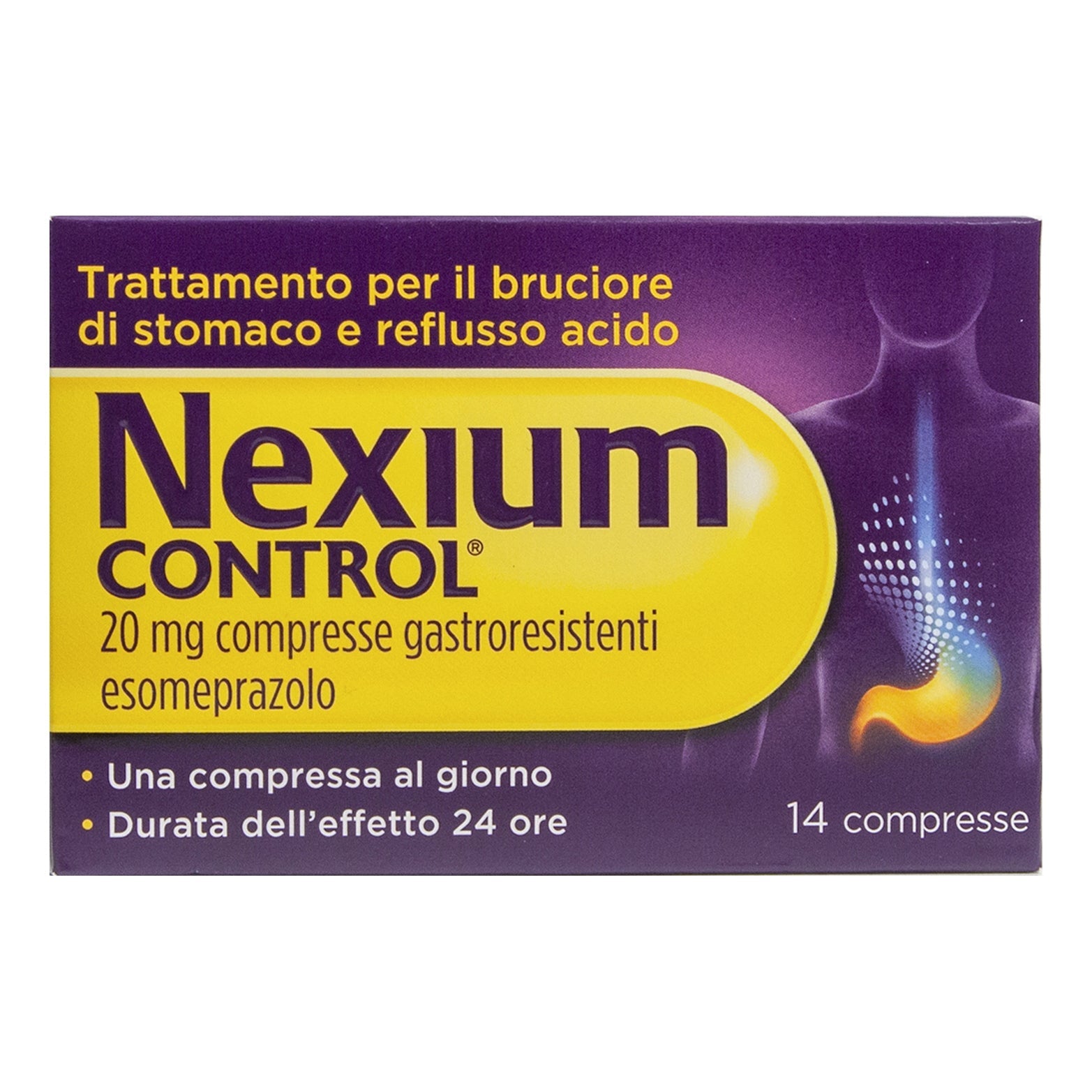 NEXIUM CONTROL*14cpr riv gastrores 20 mg