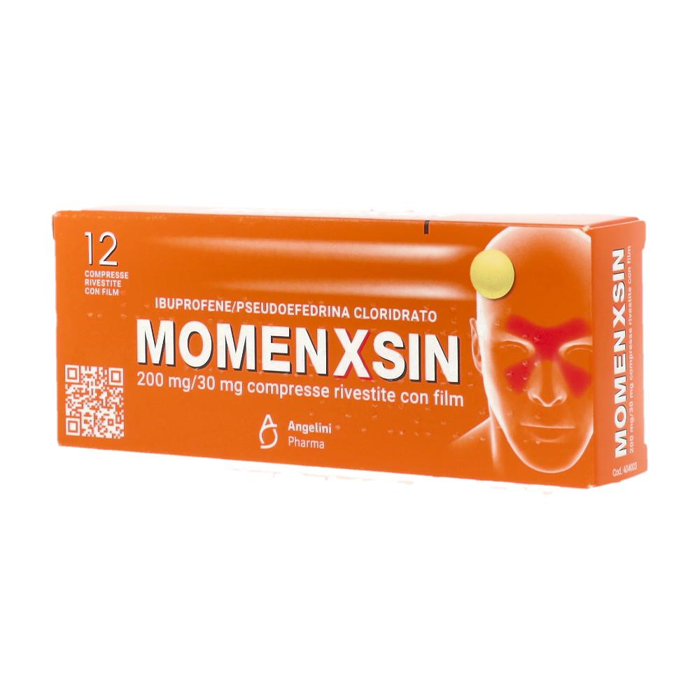 MOMENXSIN*12 cpr riv 200 mg + 30 mg