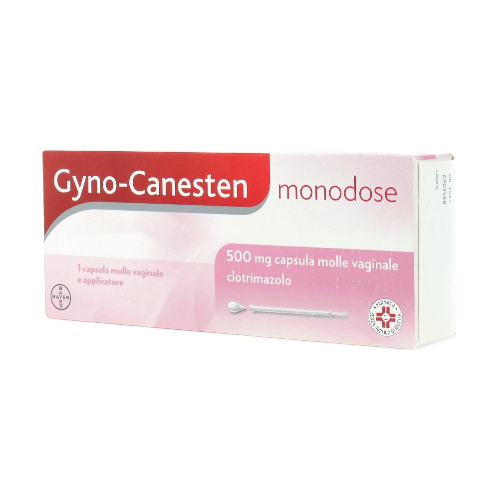 GYNOCANESTEN MONODOSE*1 cps vag 500 mg