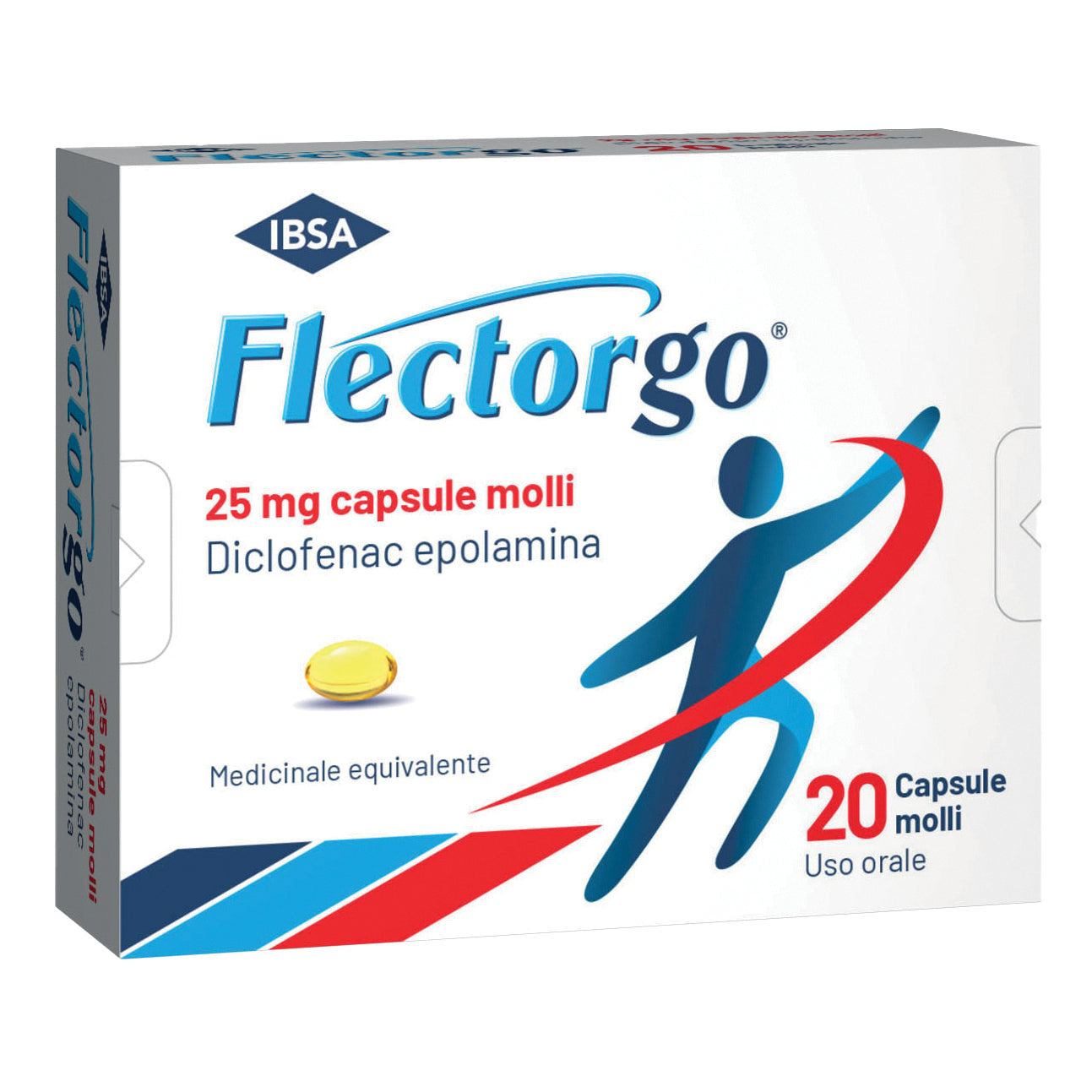 FLECTORGO*20 cps molli 25 mg